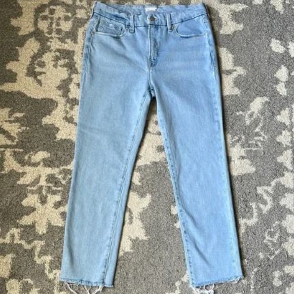 Good American Denim - Good American Good Legs Raw Hem